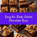 Raw Salted Chocolate Snack Bars Recipe