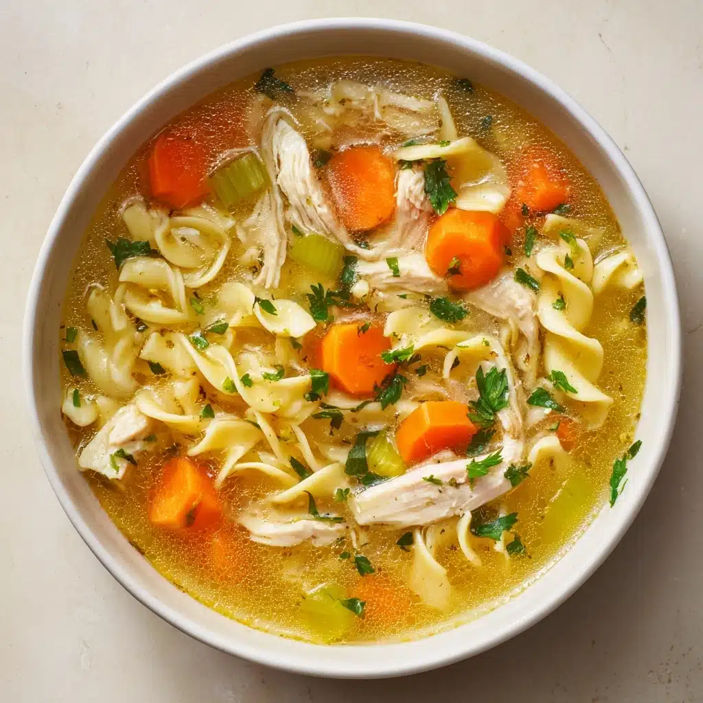 Crockpot Chicken Noodle Soup Recipe