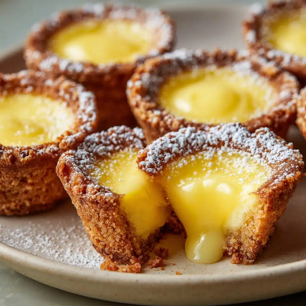 Mouthwatering Lemon Bar Cookie Cups Recipe - Recipe Image