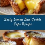 Mouthwatering Lemon Bar Cookie Cups Recipe