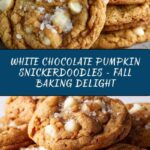 White Chocolate Pumpkin Snickerdoodles Recipe