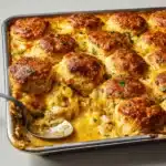 Cheddar Biscuit Breakfast Casserole Recipe