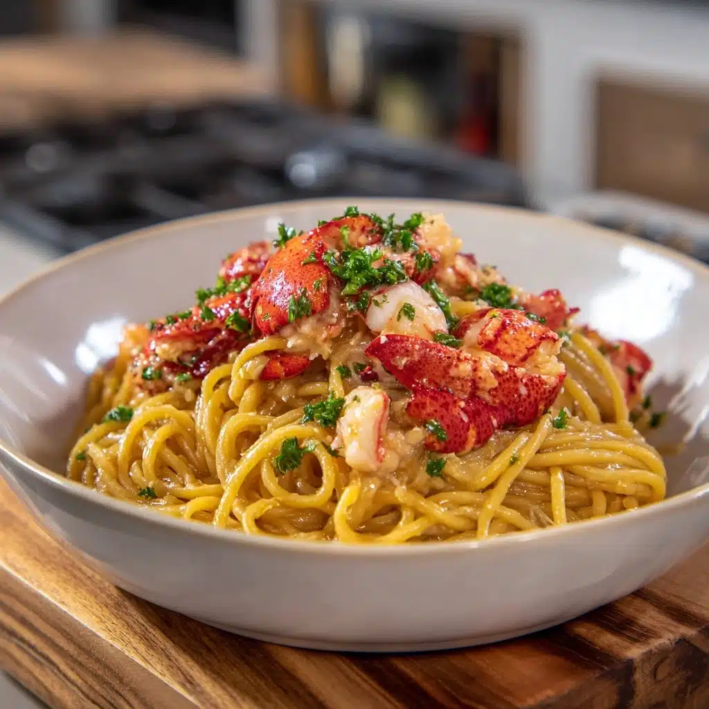 Buttered Lobster Pasta Recipe - Recipe Image