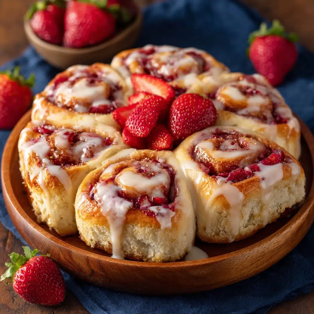 Strawberry Cheesecake Sweet Rolls Recipe