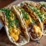 Garlic Butter BBQ Beef Tacos Recipe