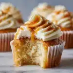 Honey Peach Cream Cheese Cupcakes Recipe