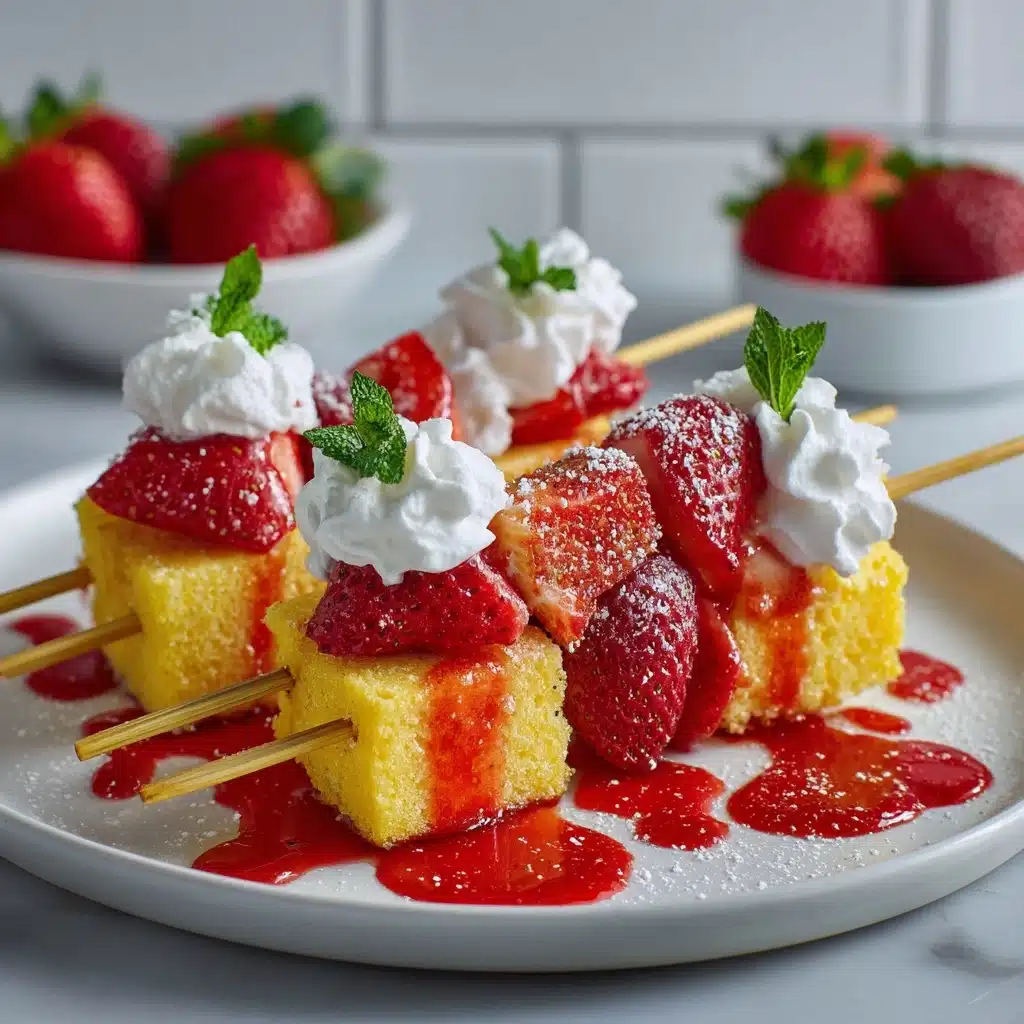 Strawberry Shortcake Kabobs Recipe - Recipe Image