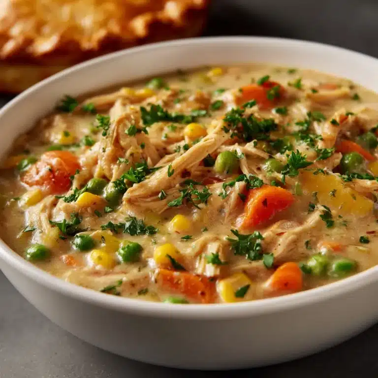 Slow Cooker Chicken Pot Pie Recipe