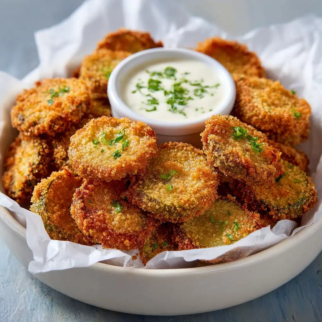 Crispy Fried Pickles Recipe - Recipe Image