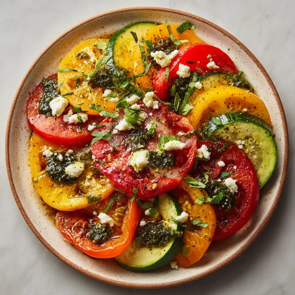 Summer Roasted Vegetable Salad Recipe - Recipe Image