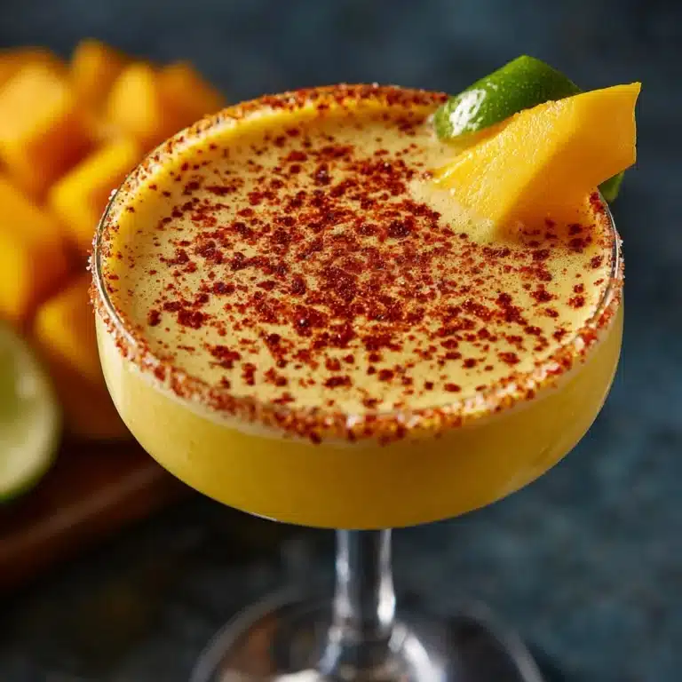 Hot Honey Mango Tajín Margarita Recipe