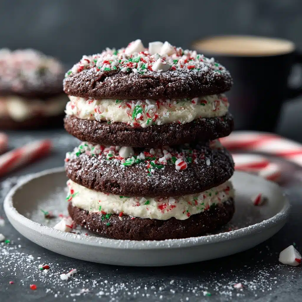 Peppermint Hot Chocolate Cookies Recipe - Recipe Image