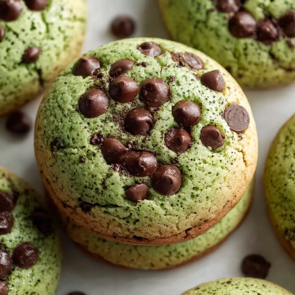 Matcha Chocolate Chip Cookies Recipe - Recipe Image