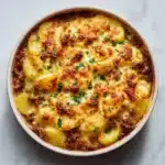 Cheesy Taco Potato Casserole Recipe