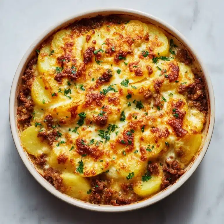 Cheesy Taco Potato Casserole Recipe