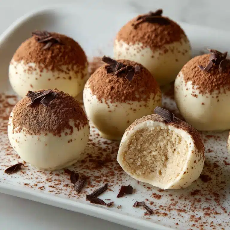 Tiramisu Truffles Recipe