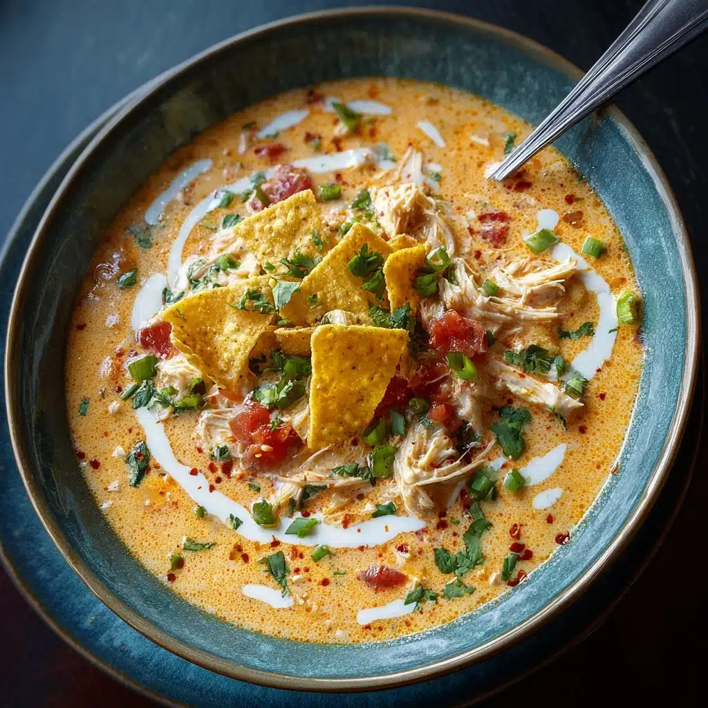 Creamy Chicken Tortilla Soup Recipe - Recipe Image