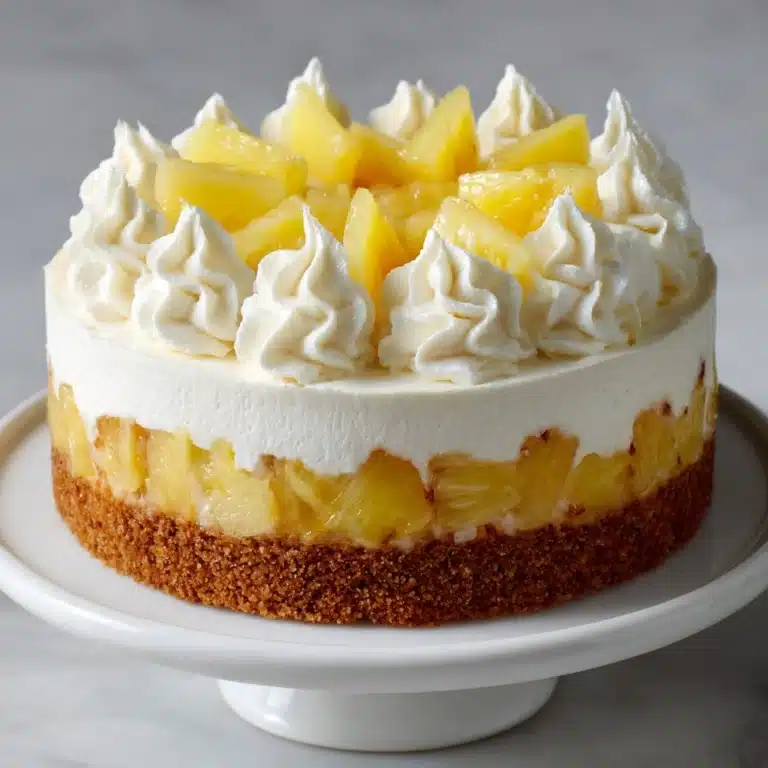 Pineapple Condensed Milk Cake Recipe