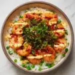 Shrimp Rice Bowls with Spicy Mayo Recipe