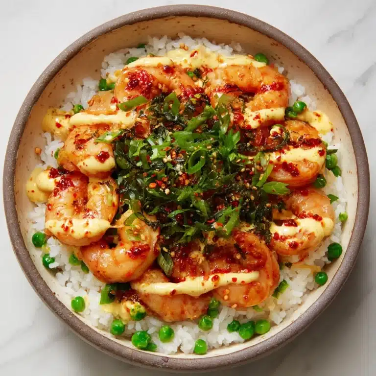Shrimp Rice Bowls with Spicy Mayo Recipe