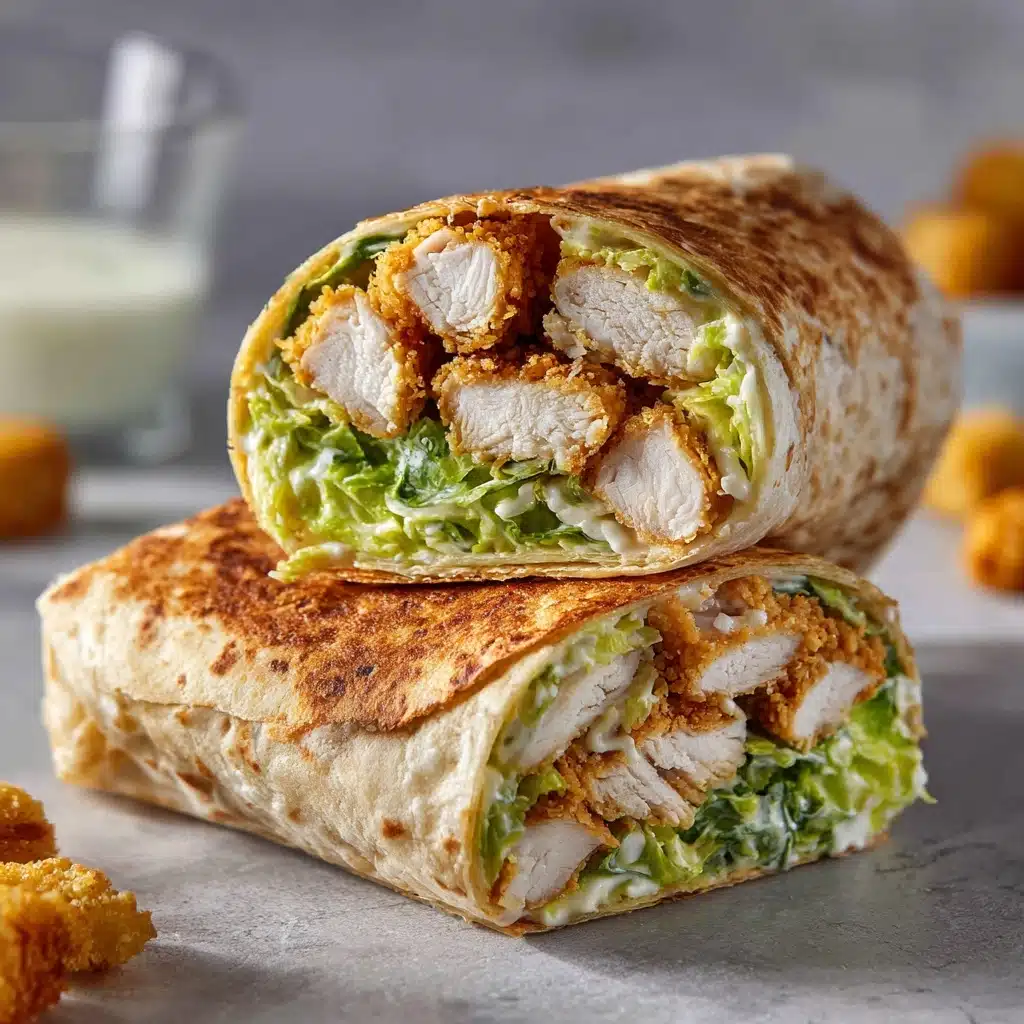 Chicken Caesar Wraps Recipe