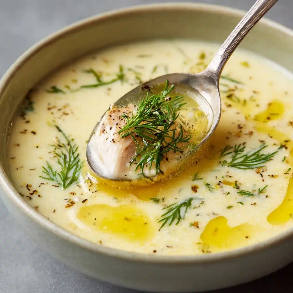 Easy Avgolemono Soup Recipe