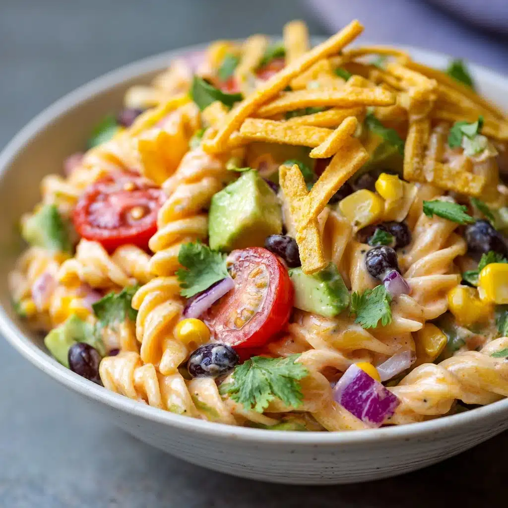 Ranch Taco Pasta Salad Recipe - Recipe Image