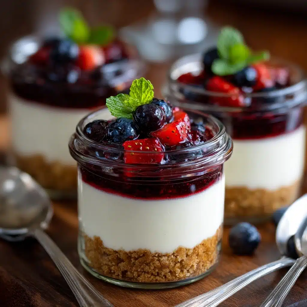 High-Protein Cheesecake Jars Recipe - Recipe Image