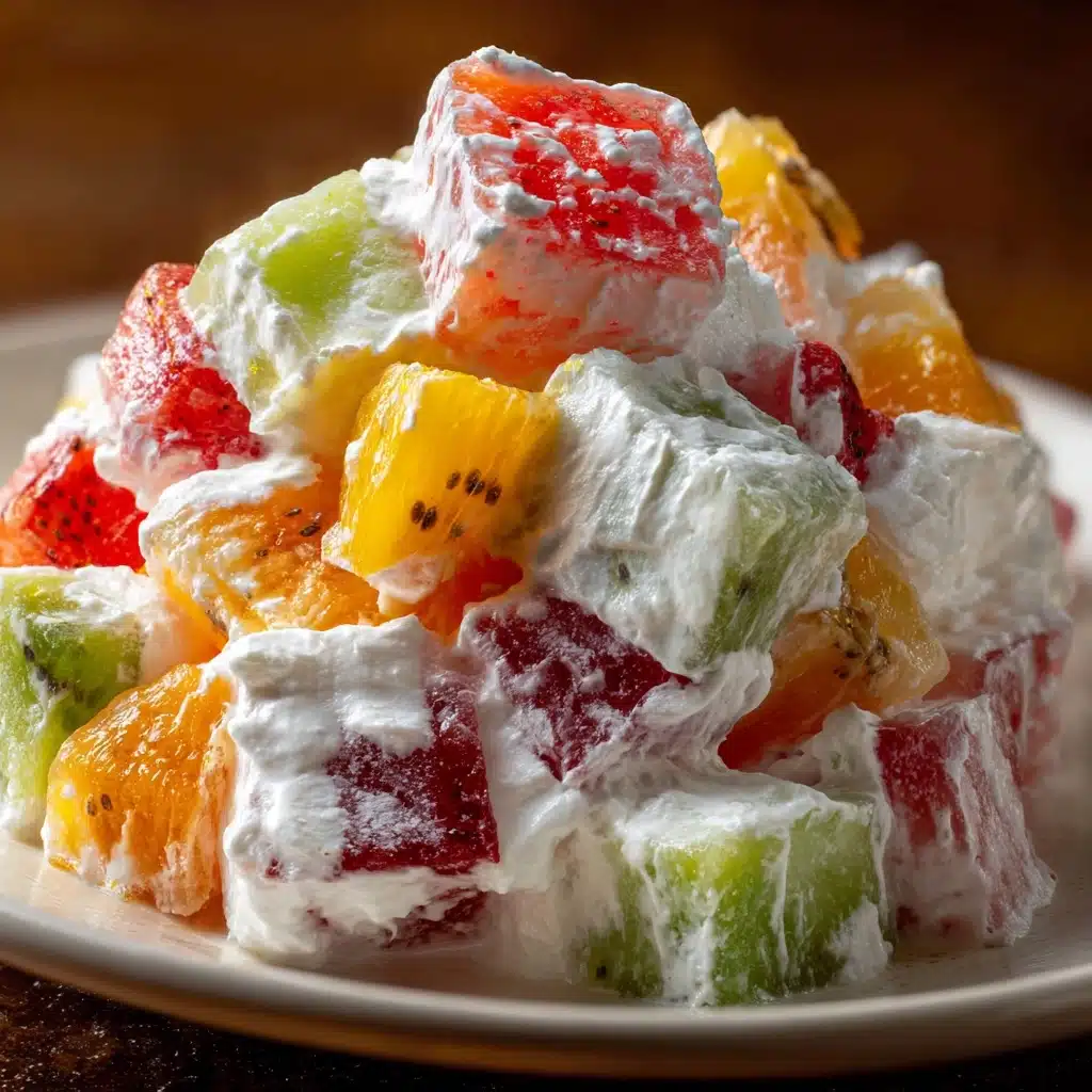Easter Fruit Fluff Salad Recipe - Recipe Image