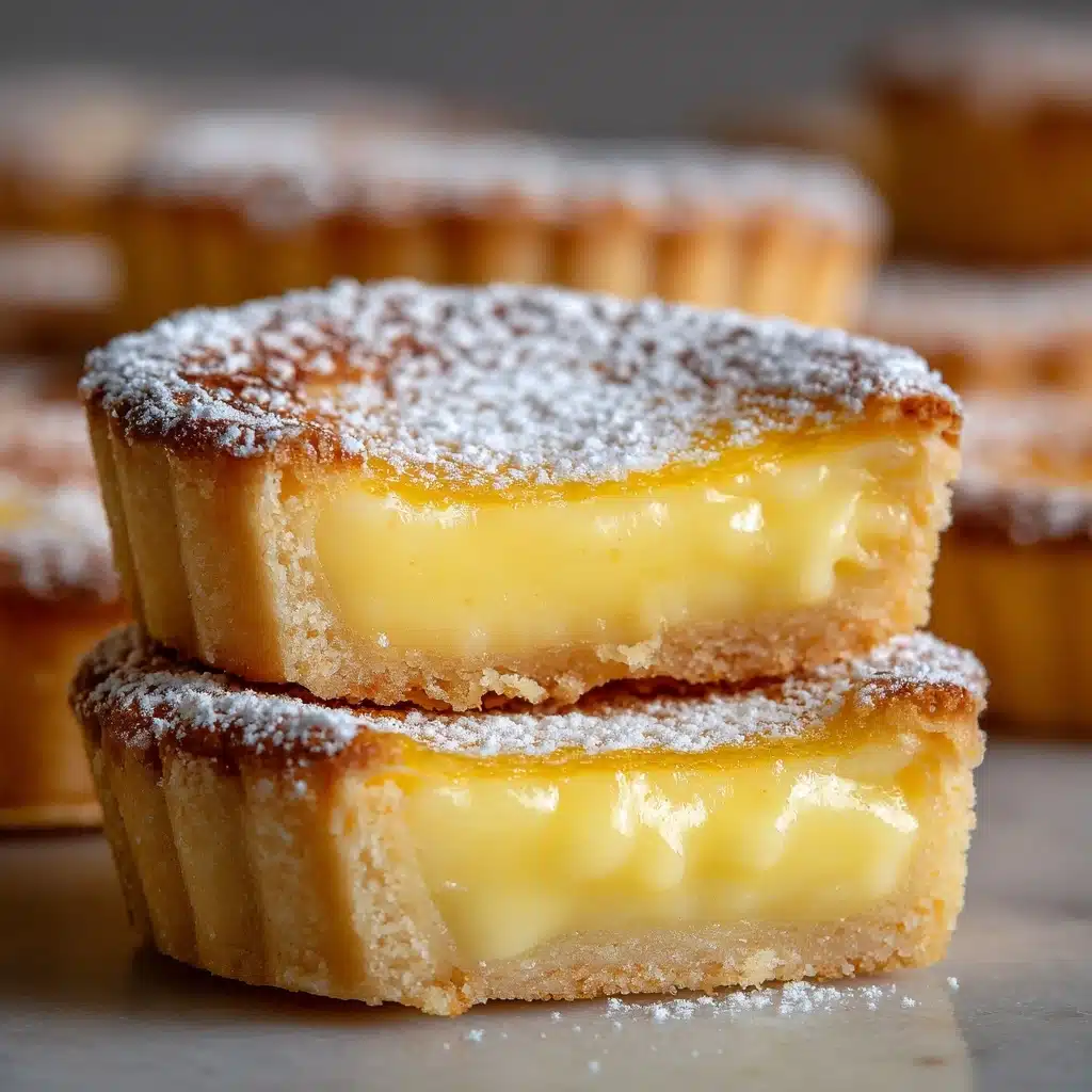 Baby Lemon Impossible Pies Recipe - Recipe Image