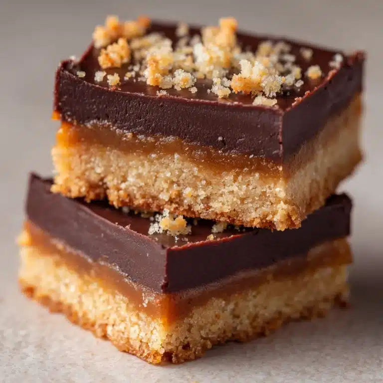 No-Bake Shortbread Fudge Slice Recipe