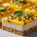 No-Bake Passion Fruit Slice Recipe