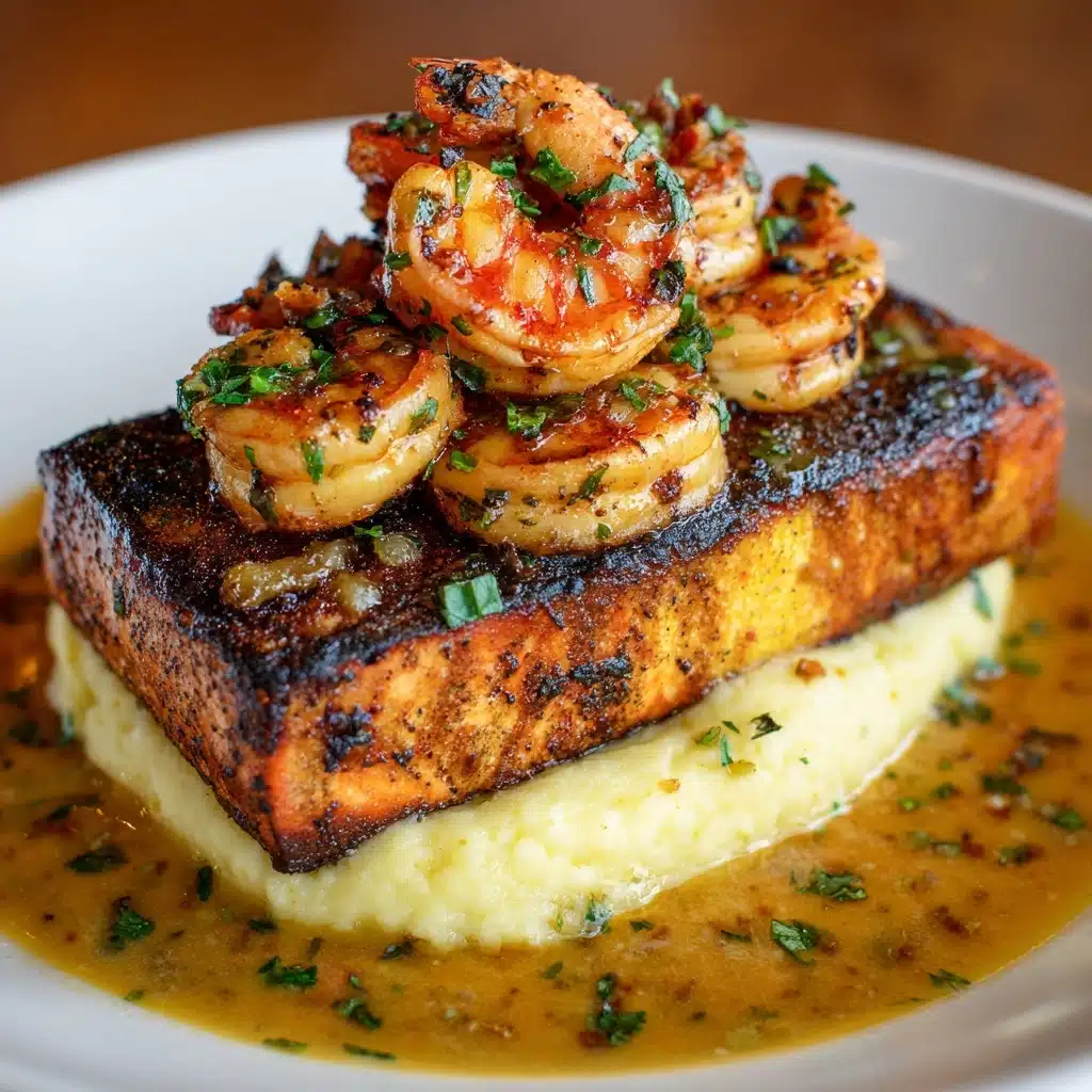 Cajun Salmon and Shrimp Recipe - Recipe Image