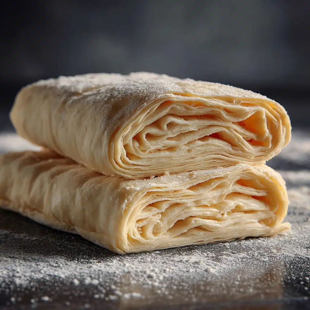 Homemade Rough Puff Pastry Dough Recipe - Recipe Image