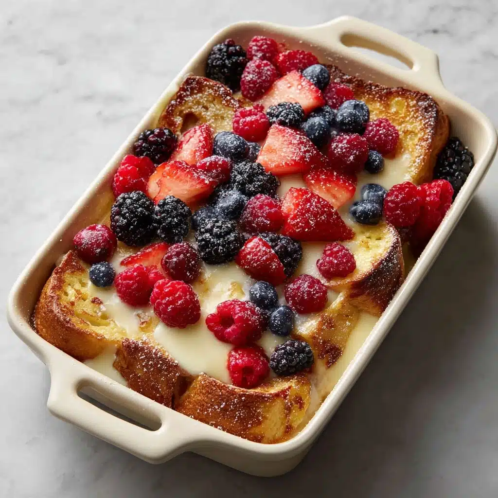 Berry French Toast Casserole Recipe - Recipe Image
