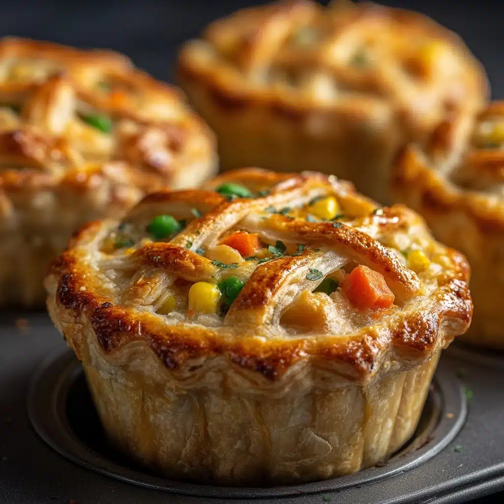 Muffin Tin Chicken Pot Pies Recipe - Recipe Image