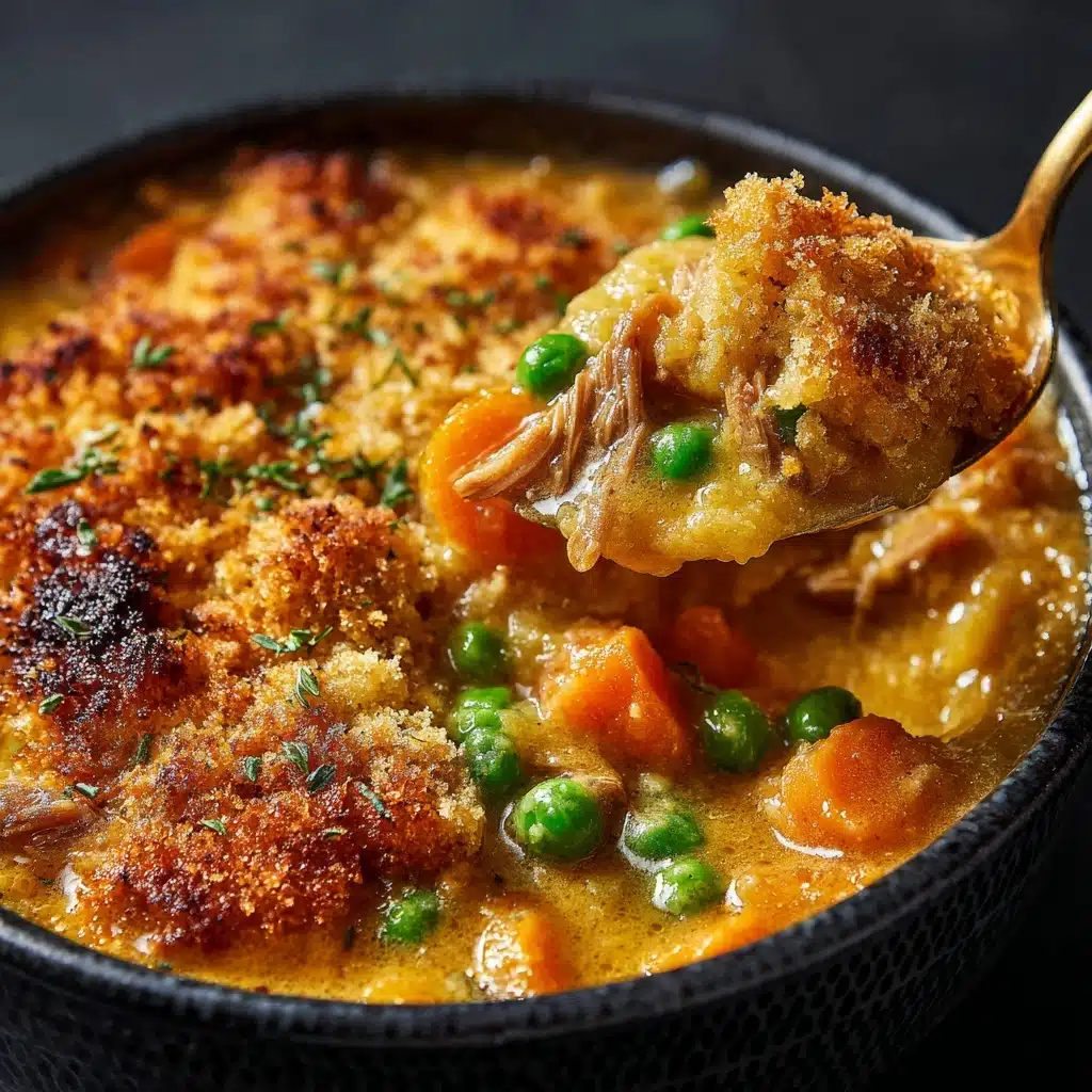 Sweet Potato Chicken Pot Pie Casserole Recipe - Recipe Image