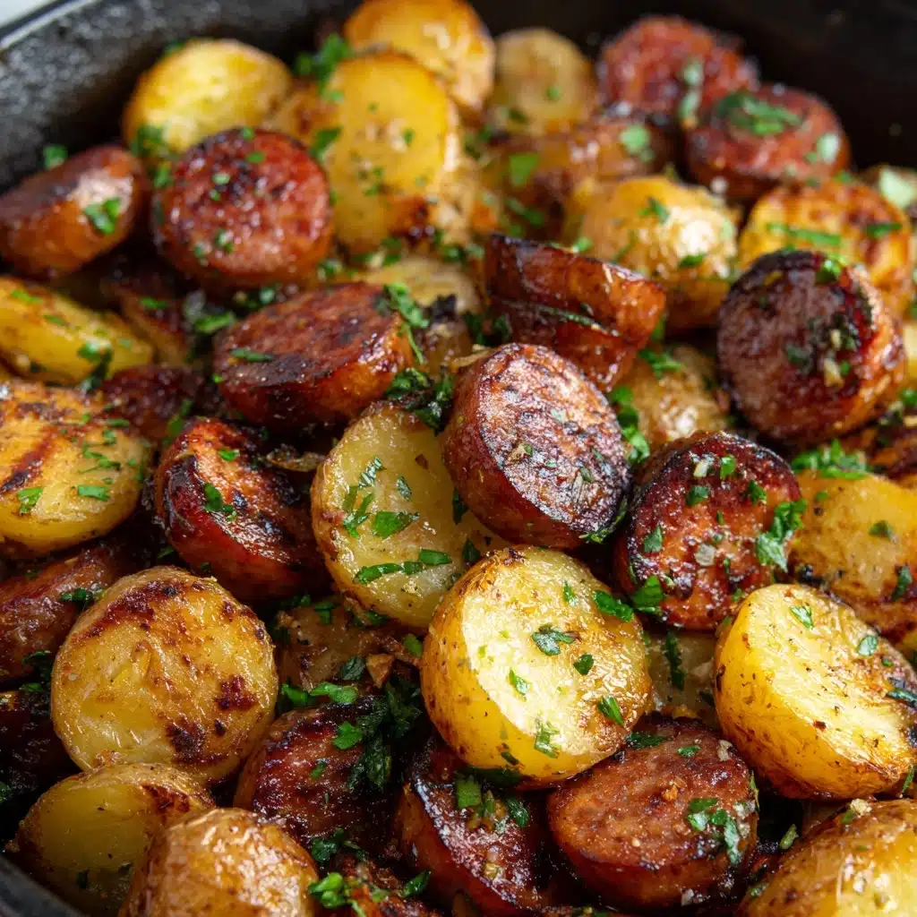 Hearty Smoked Sausage and Potatoes Skillet Recipe - Recipe Image