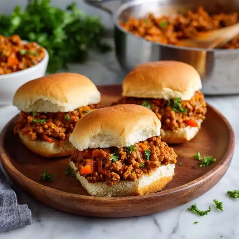 Easy Ground Turkey Sloppy Joes Recipe
