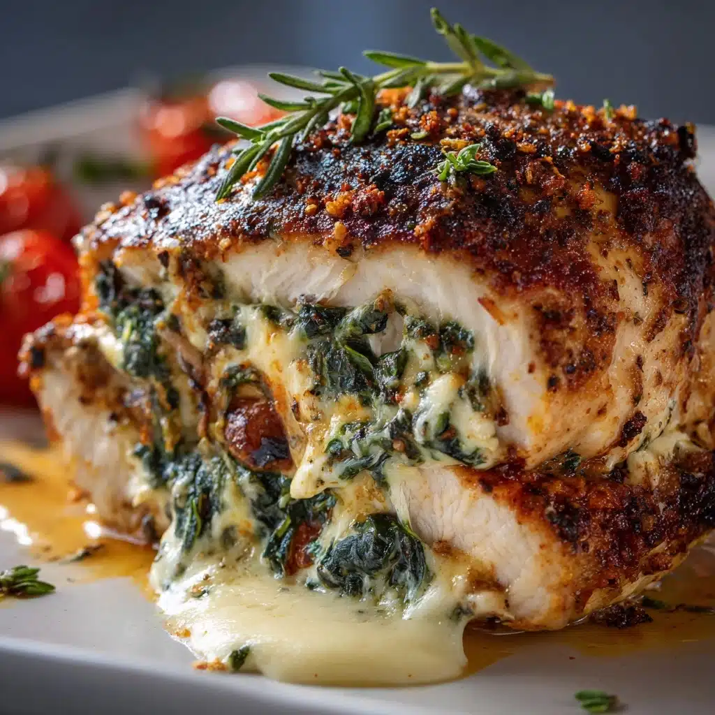 Spinach Ricotta Stuffed Chicken Recipe - Recipe Image