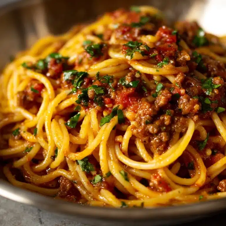 Cowboy Spaghetti Recipe