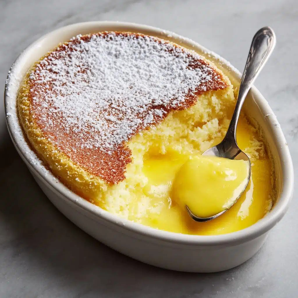 Jamie Oliver Self Saucing Lemon Pudding Recipe - Recipe Image