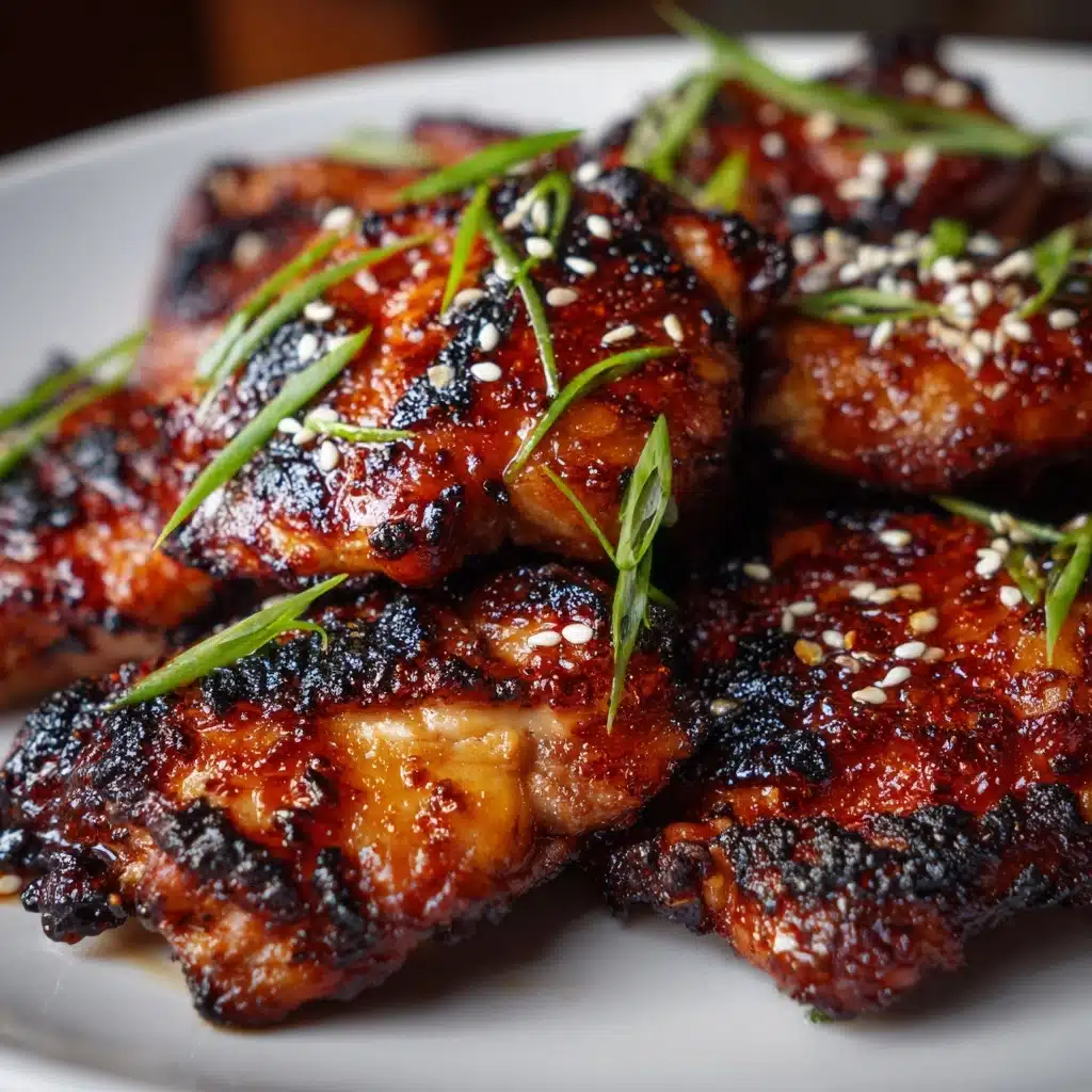 Sticky Sweet Chili Chicken Thighs Recipe - Recipe Image