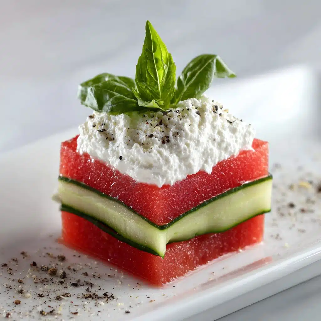 Summer Watermelon Goat Cheese Recipe