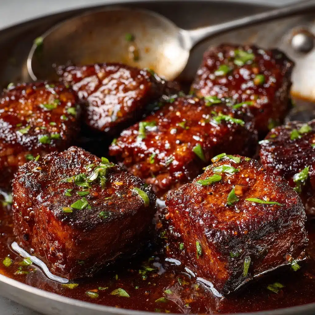 Cajun Garlic Butter Steak Bites Recipe - Recipe Image