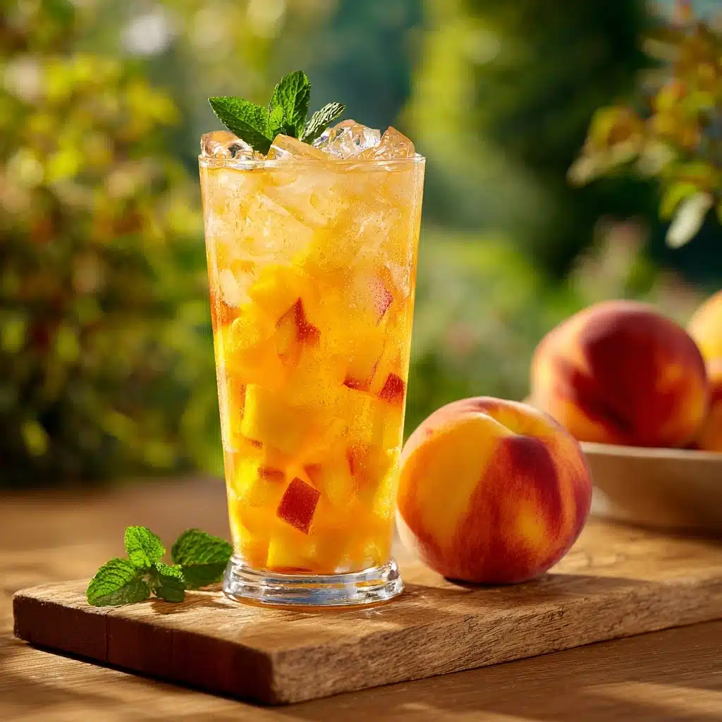 Peach Sweet Tea Recipe - Recipe Image