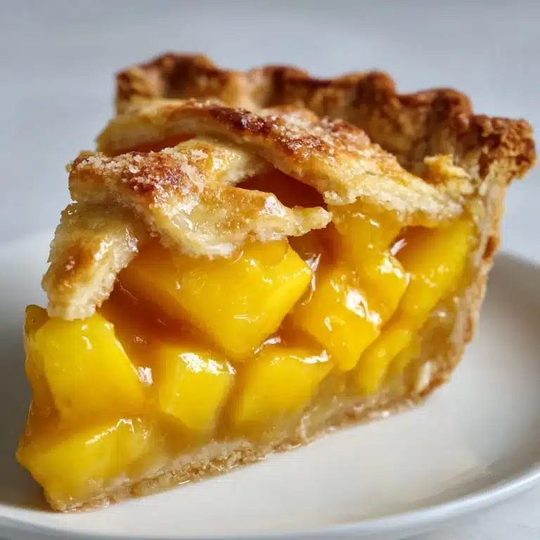 Irresistible Mango Pie Recipe