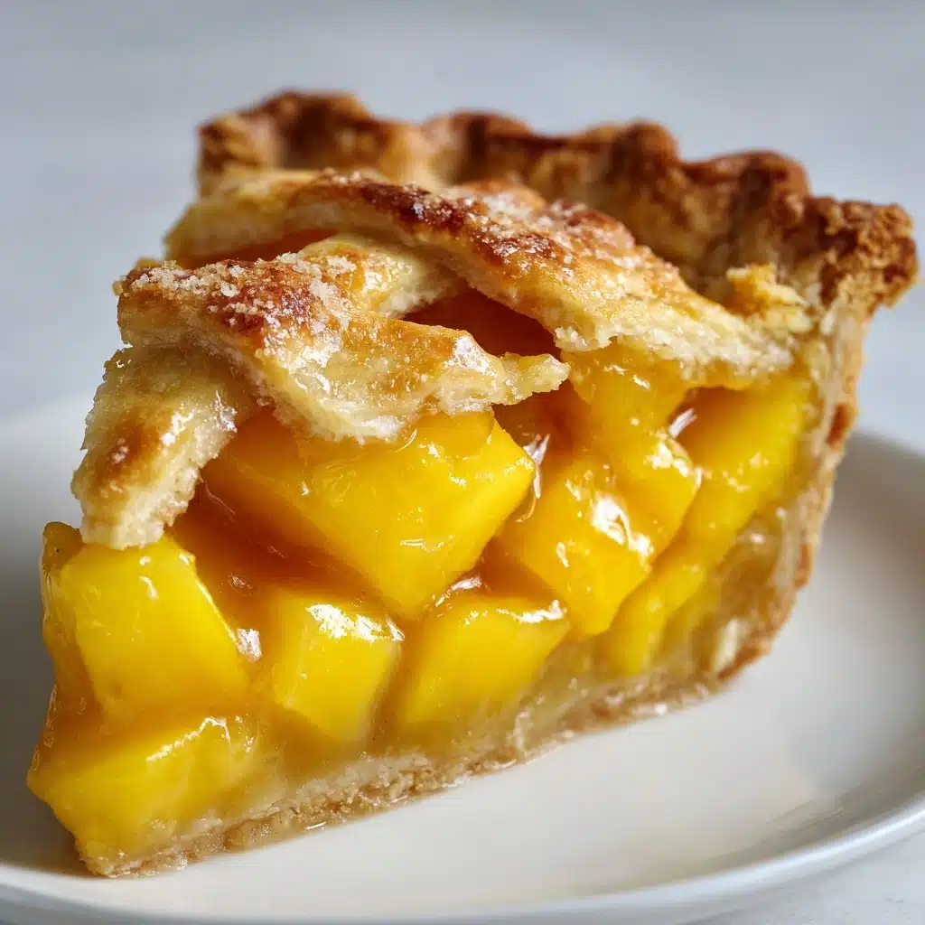 Irresistible Mango Pie Recipe