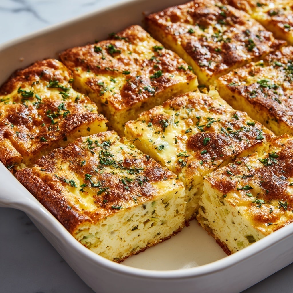 Deliciously Easy Zucchini Cornbread Casserole Recipe - Recipe Image