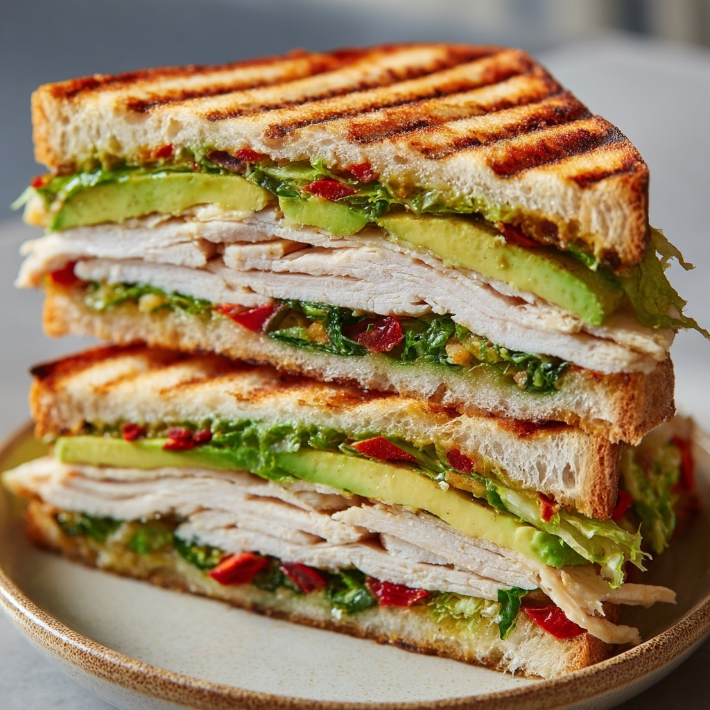 Turkey and Avocado Panini Recipe - Recipe Image